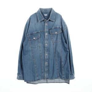 Loewe Asymmetrical Denim Jacket Size 44